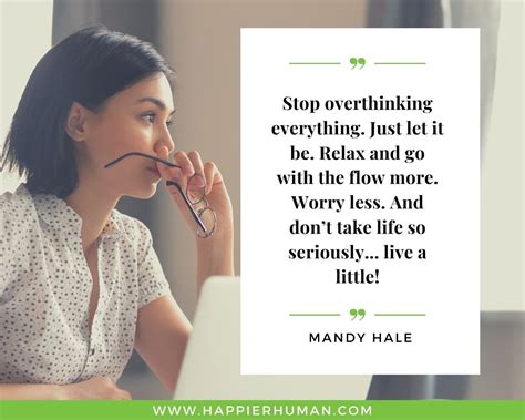 Stop Over Thinking Quotes