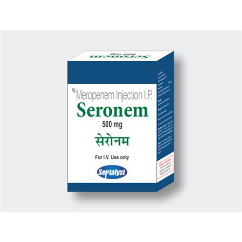 SERONEM - 500 INJECTION Septalyst