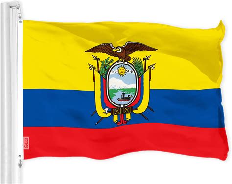 Amazon.com : AZ FLAG Ecuador Flag 2' x 3' - Ecuadorian Flags 60 x 90 cm ...
