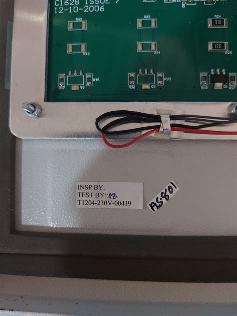 Tyco T1204 Fire Alarm Control Panel – Atlas Shipcare Services