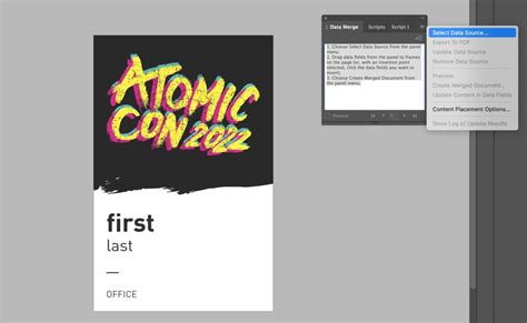 Image result for InDesign Data Merge Long Copy