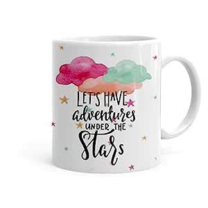 Buy Khakee Adventure Under The Stars Theme Printed Ceramic Coffee Mug ...