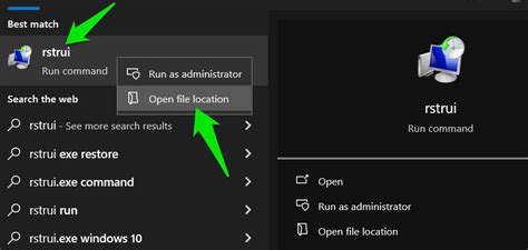 Image result for System Restore GUI