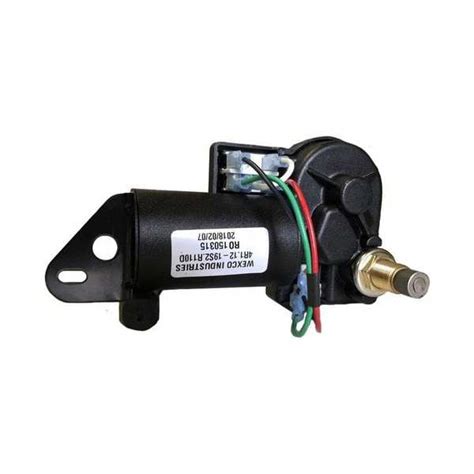 Autotex Wiper Motor, 12V, 1-1/2" Shaft, 2 Speed 4R1.12-19S2.R110D | Zoro