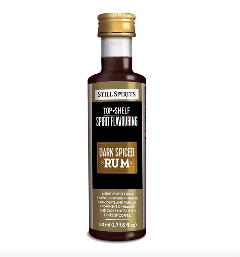 Top Shelf Dark Spiced Rum - Discount Home Brew Supplies