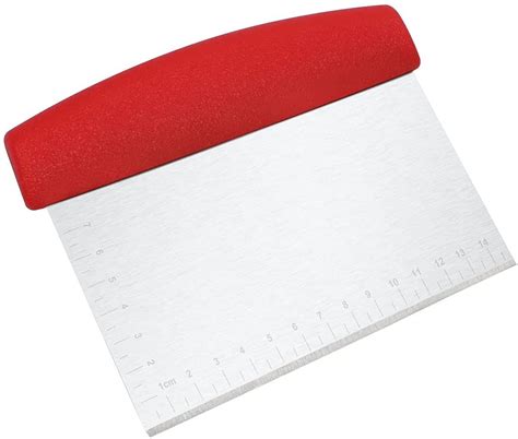 Buy SHIDHMI 1 PCS Bench Scraper Baking, 6 Inch Grips Dough Scraper ...