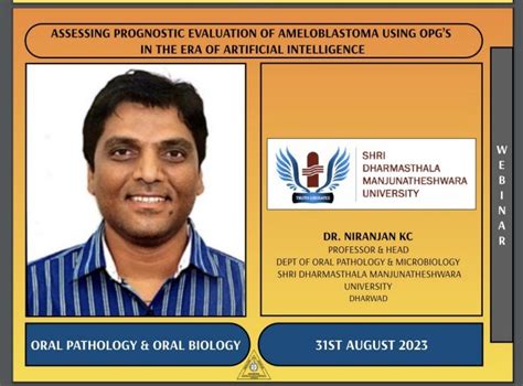 Webinar — ORAL PATHOLOGY-SAVEETHA