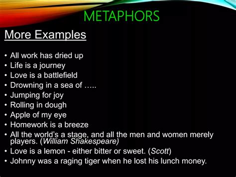 Similes and metaphors in Holes | PPT