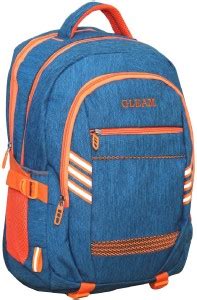 Gleam Signature Series Multicolour School & College Bag ( Sky Blue ...