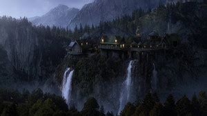 Landscape The Lord Of The Rings Fantasy Art Rivendell Matte Finish ...