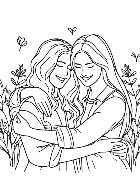 Celebrate Friendship with Friends Coloring Pages 🎨👯‍♂️ ...