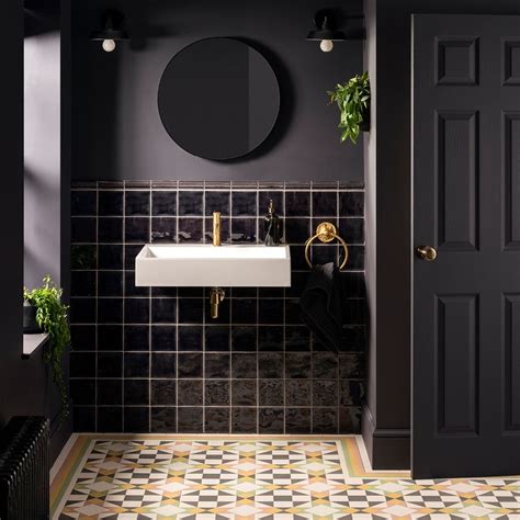 15 Patterned Bathroom Floor Tile Ideas to Enhance Your Space | Atlas ...