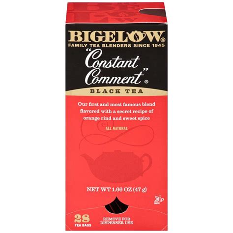 BIGELOW CONSTANT COMMENT TEA – Canteen Canada