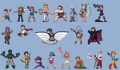 Absolutely all the Gym Leaders I've done for HeartGold : twitchplayspokemon