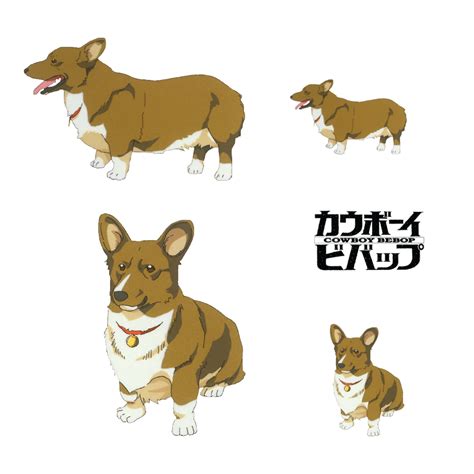 Download A charming illustration of Ein from Cowboy Bebop Wallpaper ...