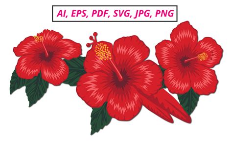 Hibiscus Leaf Clipart Printable