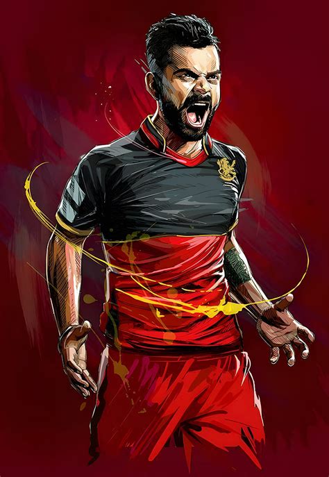 RCB (Royal Challengers Bengaluru) – Posterwa