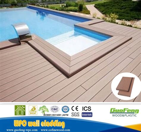 Wood Plastic Composite Decking Outdoor Waterproof Engineered Flooring ...