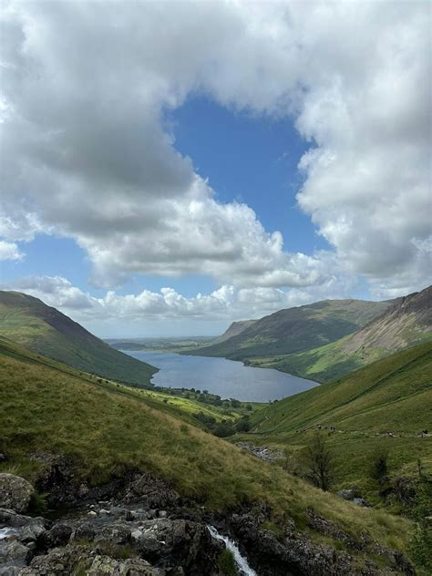 Scafell Pike Hike in Lake District on 8th November 2025, Wasdale Head ...