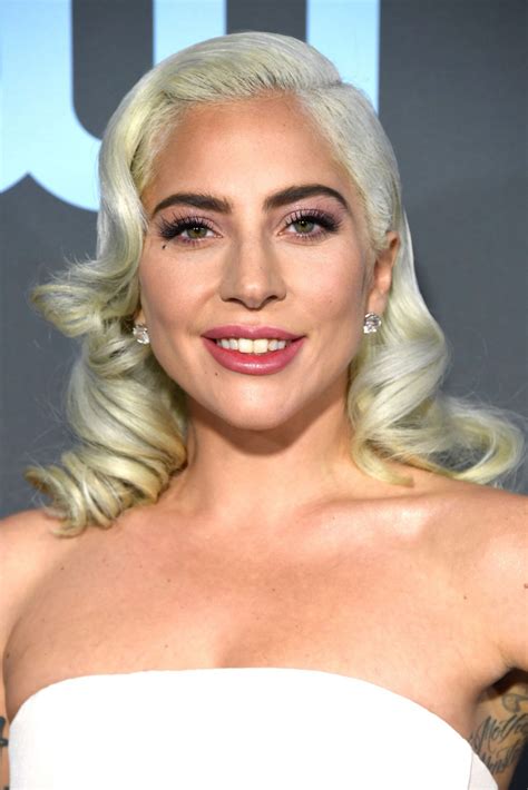 LADY GAGA at 2019 Critics’ Choice Awards in Santa Monica 01/13/2019 ...