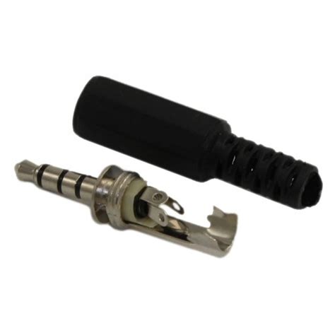 Buy 4 Pole 3.5mm Audio Plug TRRS Online In India at HUBTRONICS.in