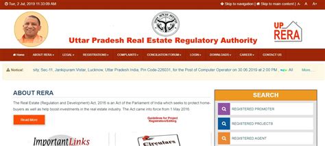 RERA UP - Registration Process, Fees & Charges