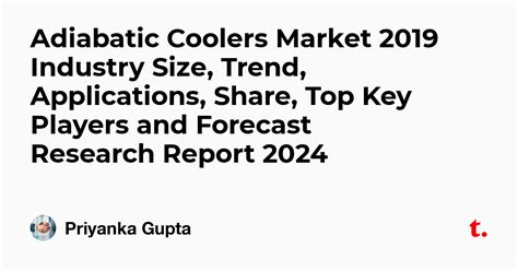 Adiabatic Coolers Market 2019 Industry Size, Trend, Applications, Share ...