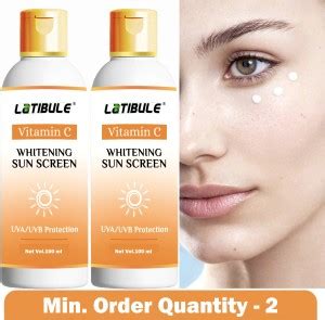 Multi Vitamin Face Sunscreen for Complete Sun Protection (100ml+100ml ...