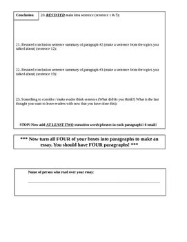 Image result for Block Method Writing