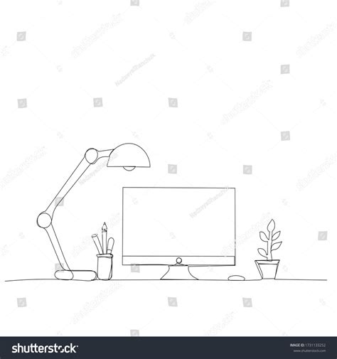 Computer Table Drawing 的图像结果
