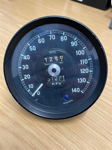ORIGINAL SMITHS 6330/29AS (1020) JAGUAR XJ6 S1 SPEEDOMETER 140mph (A)