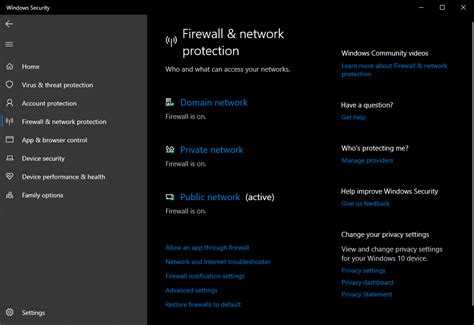 Image result for Firewall Protection for Windows 10
