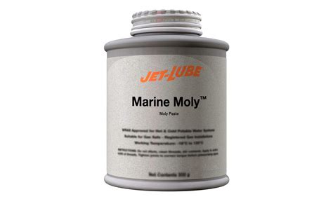 Jet-Lube Marine-Moly Molybdenum Disulfide Paste 1 lbs Plug Top Black ...
