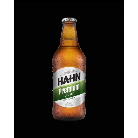 Calories in Hahn Superdry Premium Lager 3.5% Stubby calcount