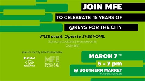 15 Years of Keys for the City Kickoff! , Southern Market Lancaster, 7 ...