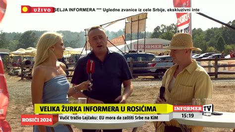 SPECIJALNI PROGRAM INFORMER TV! Atmosfera dovedena do usijanja - nikad ...