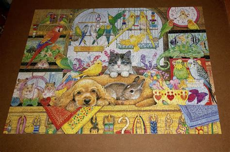 Polly’s Pet Shop | Pet shop, Jigsaw puzzles, Painting