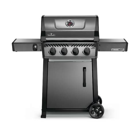 NAPOLEON Freestyle 425 Graphite Grey 4 -Burner Liquid Propane Gas Grill ...