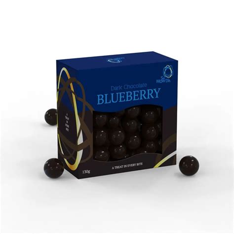 Dark Chocolate Blueberries 130g – Tom's Confectionery Warehouse
