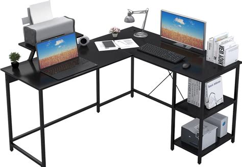 Furnilife Cmputer Table l Shaped : Amazon.in: Home & Kitchen