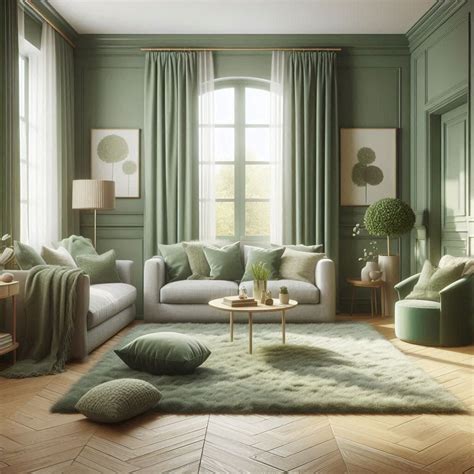Sage Green Living Room