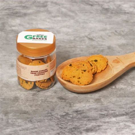 Millet Varagu Thattai Crisp Crackers 100gms Millet Magic – JITCO