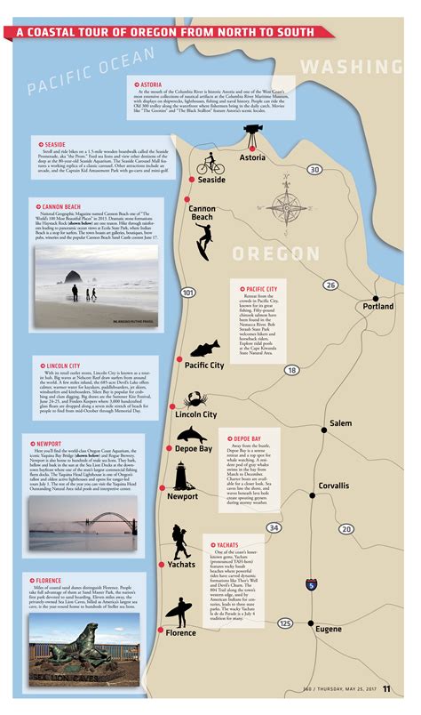 Printable Map Of Oregon Coast - Printable Calendars AT A GLANCE