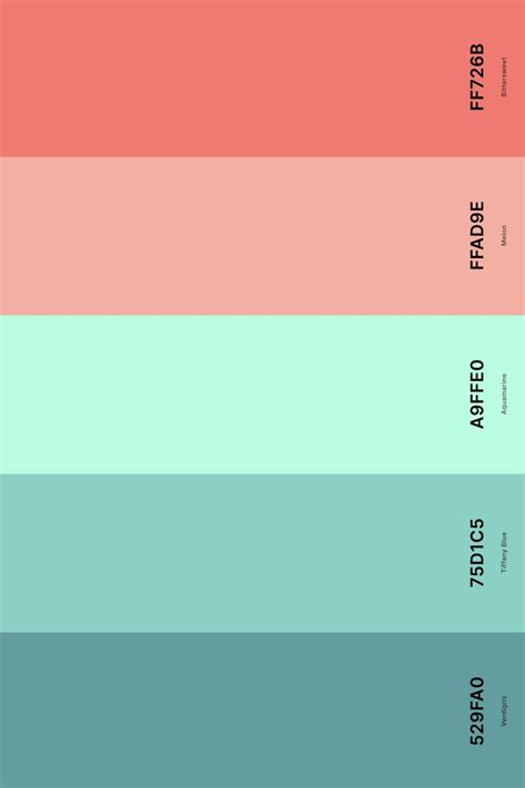 Coral Color Palette