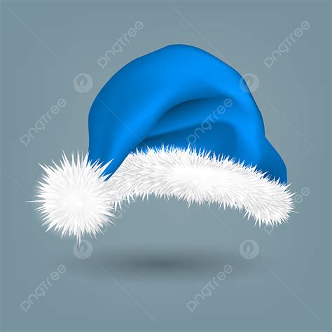 Blue Santa Hat PNG, Vector, PSD, and Clipart With Transparent ...