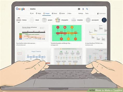 Image result for How to Make a Timeline On a Computer