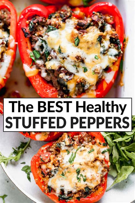 The Best Stuffed Peppers {Easy & Healthy!} – WellPlated.com | Stuffed ...