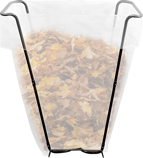 Amazon.com: Garden Trash Bag Holder, Heavy Duty Metal Outdoor Leaf Bag ...