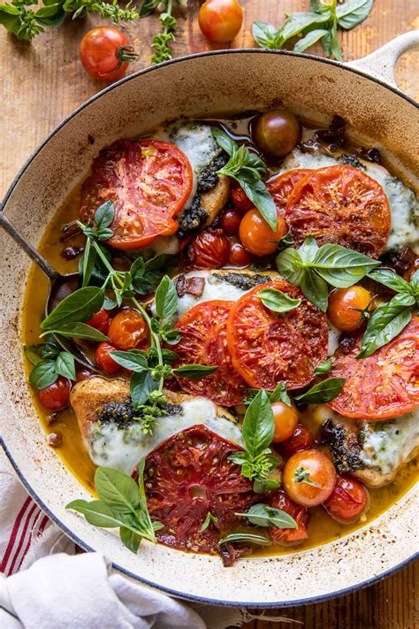 Baked Chicken Caprese with Pesto: A Low-Carb Italian Delight ...