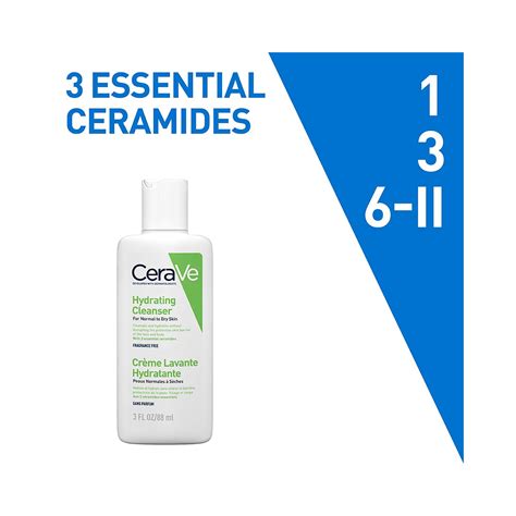CeraVe Hydrating Facial Cleanser for Normal to Dry Skin 236ml